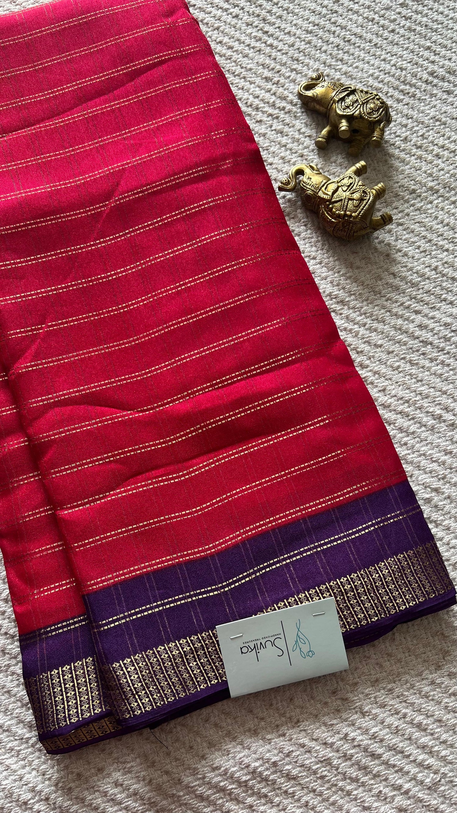 SUV3884- PINK WITH PURPLE