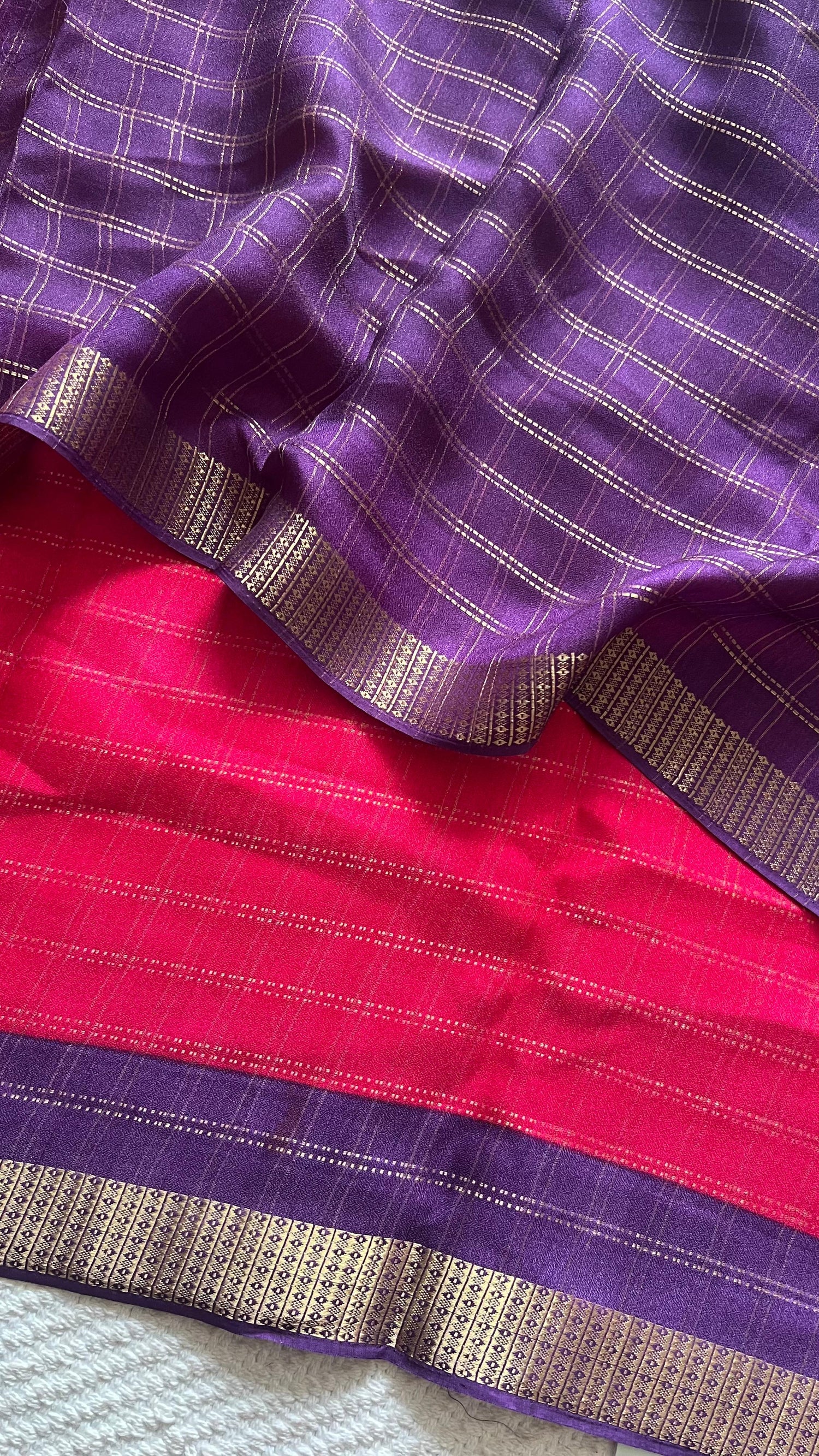 SUV3884- PINK WITH PURPLE