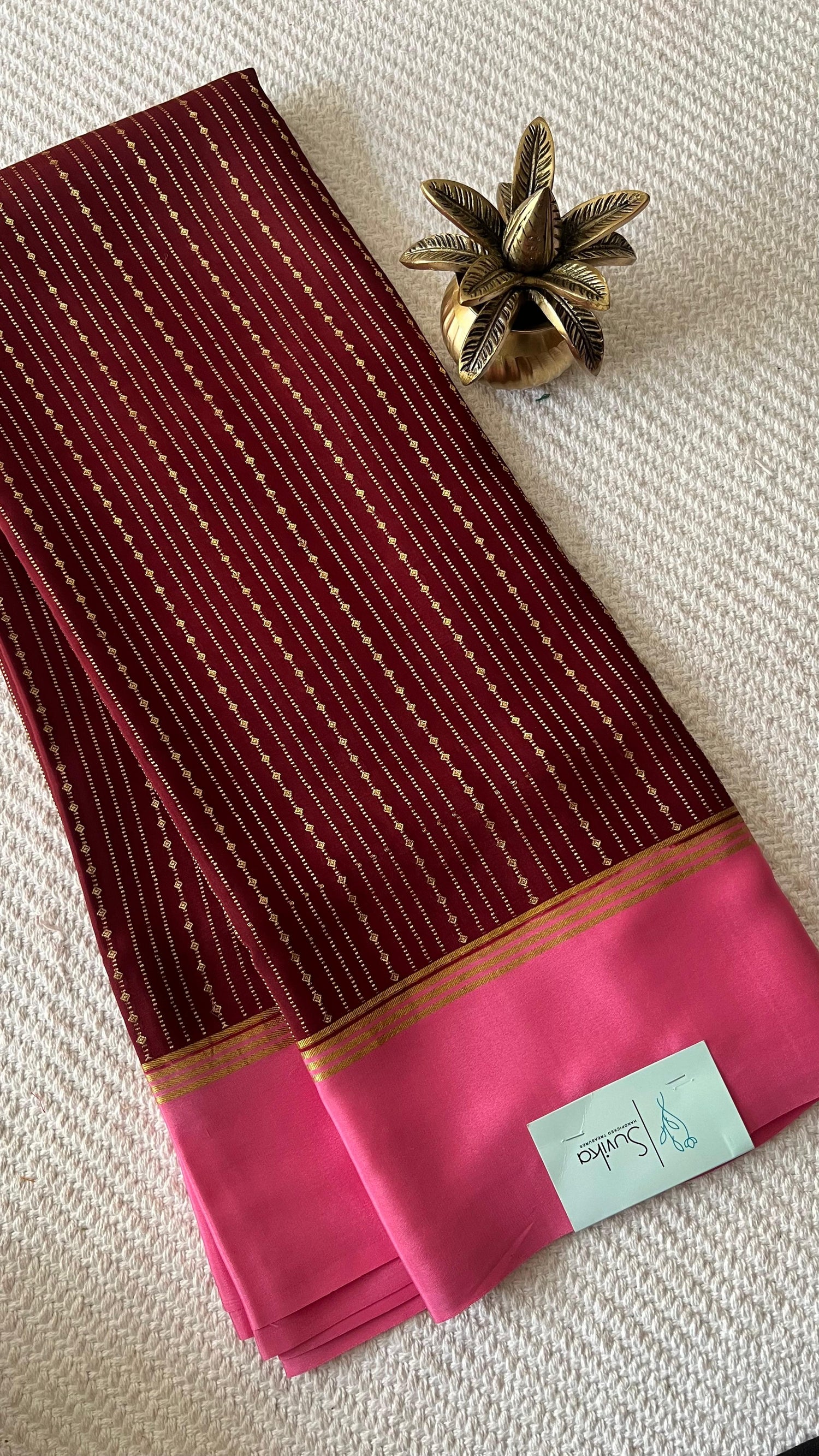 PSUV216-COFFEEBROWN WITH BABYPINK