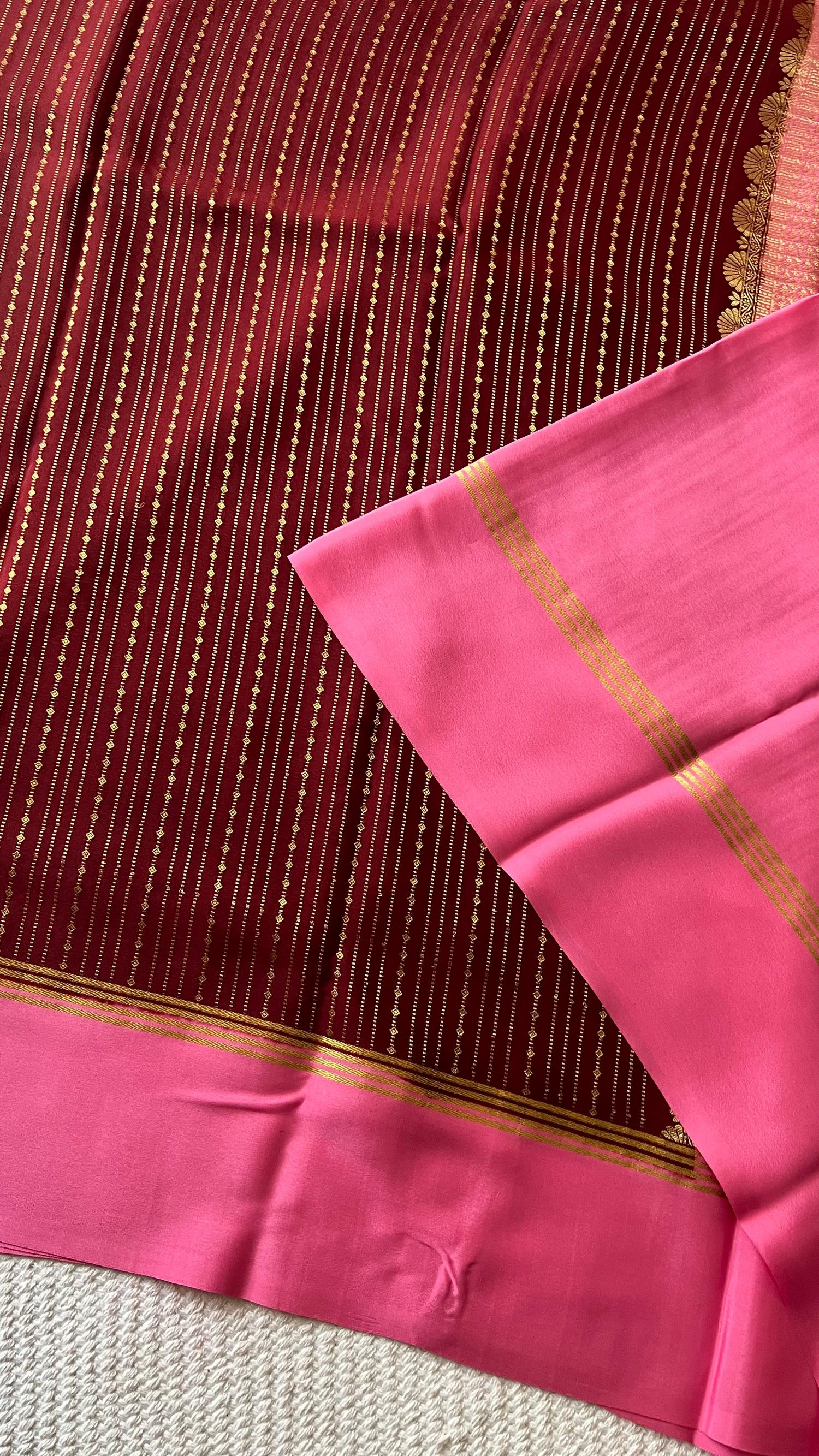 PSUV216-COFFEEBROWN WITH BABYPINK