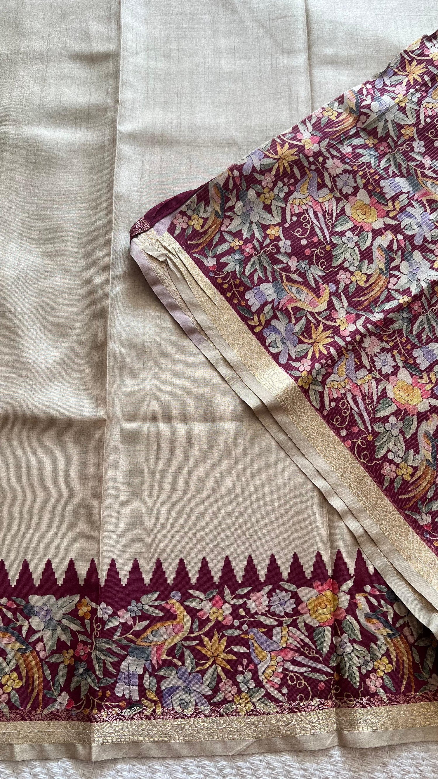 SUV3967-BEIGE WITH WINE