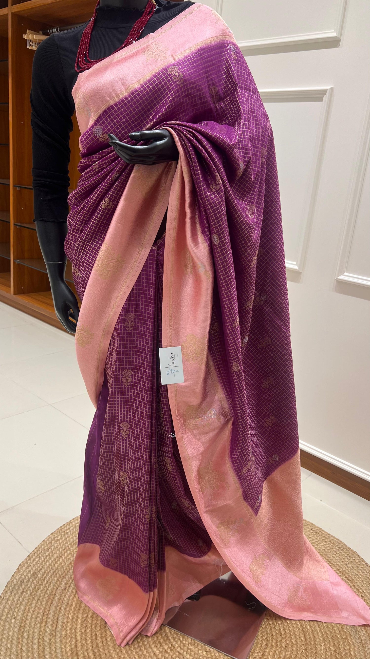 SUV3950-MAGENTA WITH PINK