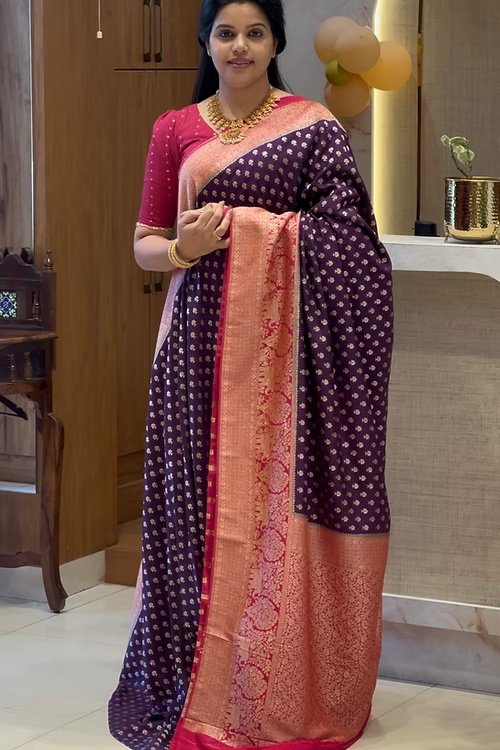 SUV3167 - PURPLE WITH PINK