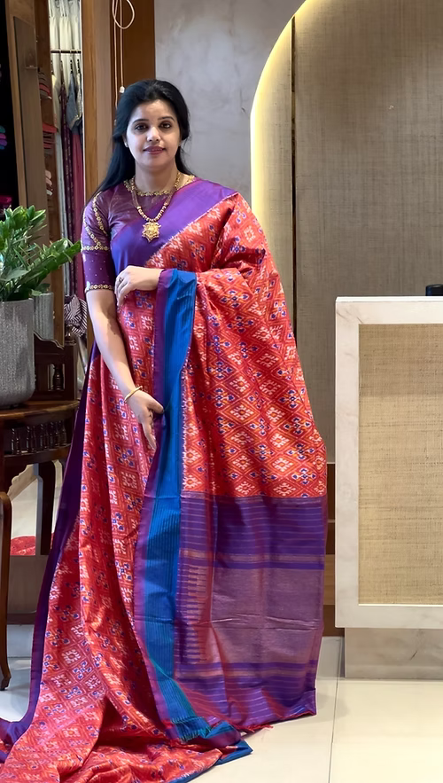 PSUV211- RED WITH BLUE