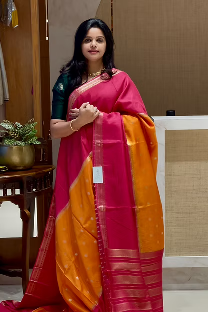 SUV3390-PINK WITH ORANGE