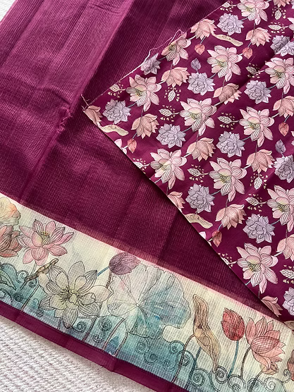 KOTA SILK SUV3512 - PURPLE