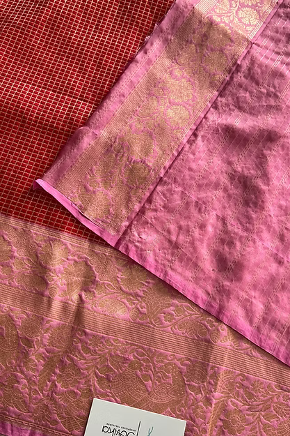 SUV3559 -RED WITH PINK