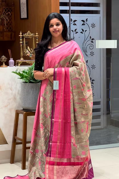 SUV2783-GREY WITH PINK