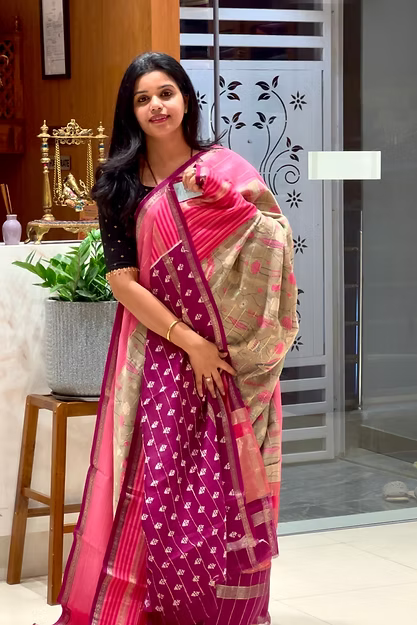 SUV2783-GREY WITH PINK